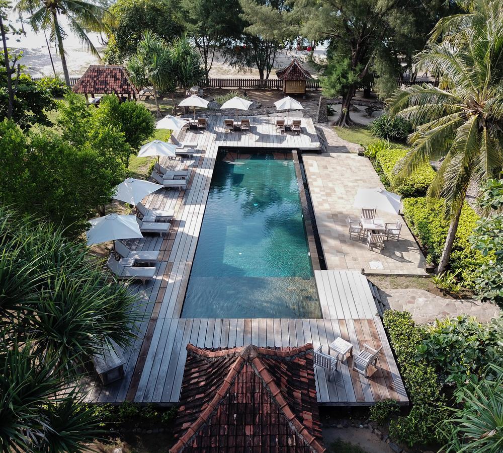 Desa Dunia Beda Resort Gili Trawangan Buitenkant foto